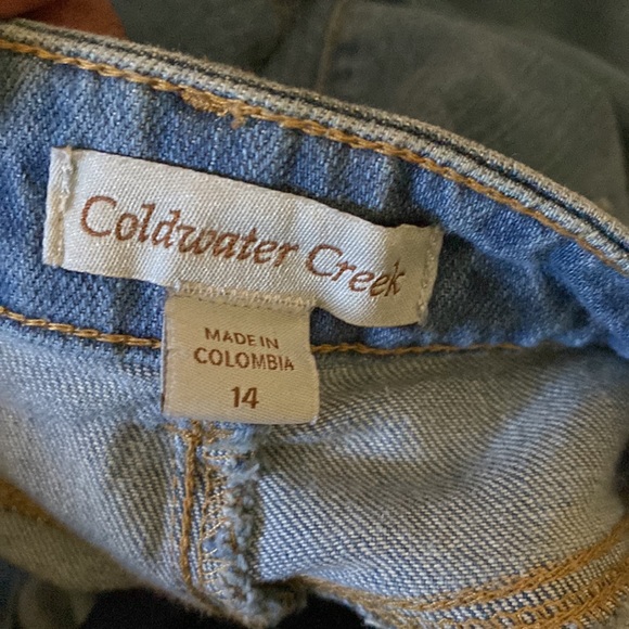 COLDWATER CREEK - JEAN SKIRT - Picture 3 of 8